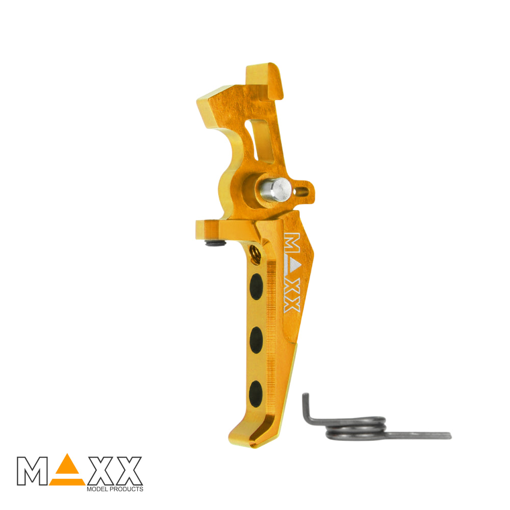 MAXX Model CNC Aluminum Advanced Speed Trigger (Style E) (Dark Earth)