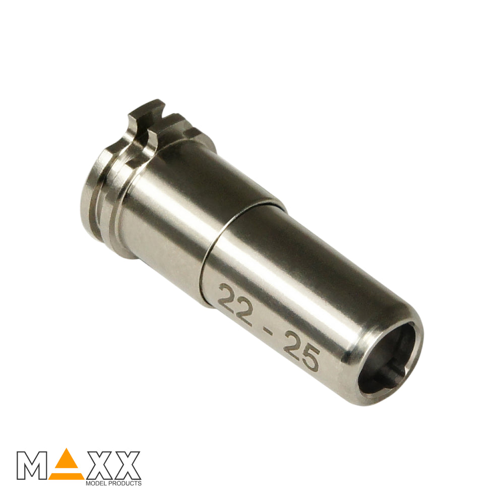 MAXX Model CNC Titanium Adjustable Air Seal Nozzle (22mm-25mm)