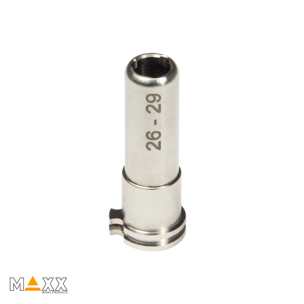 MAXX Model CNC Titanium Adjustable Air Seal Nozzle (26mm-29mm)