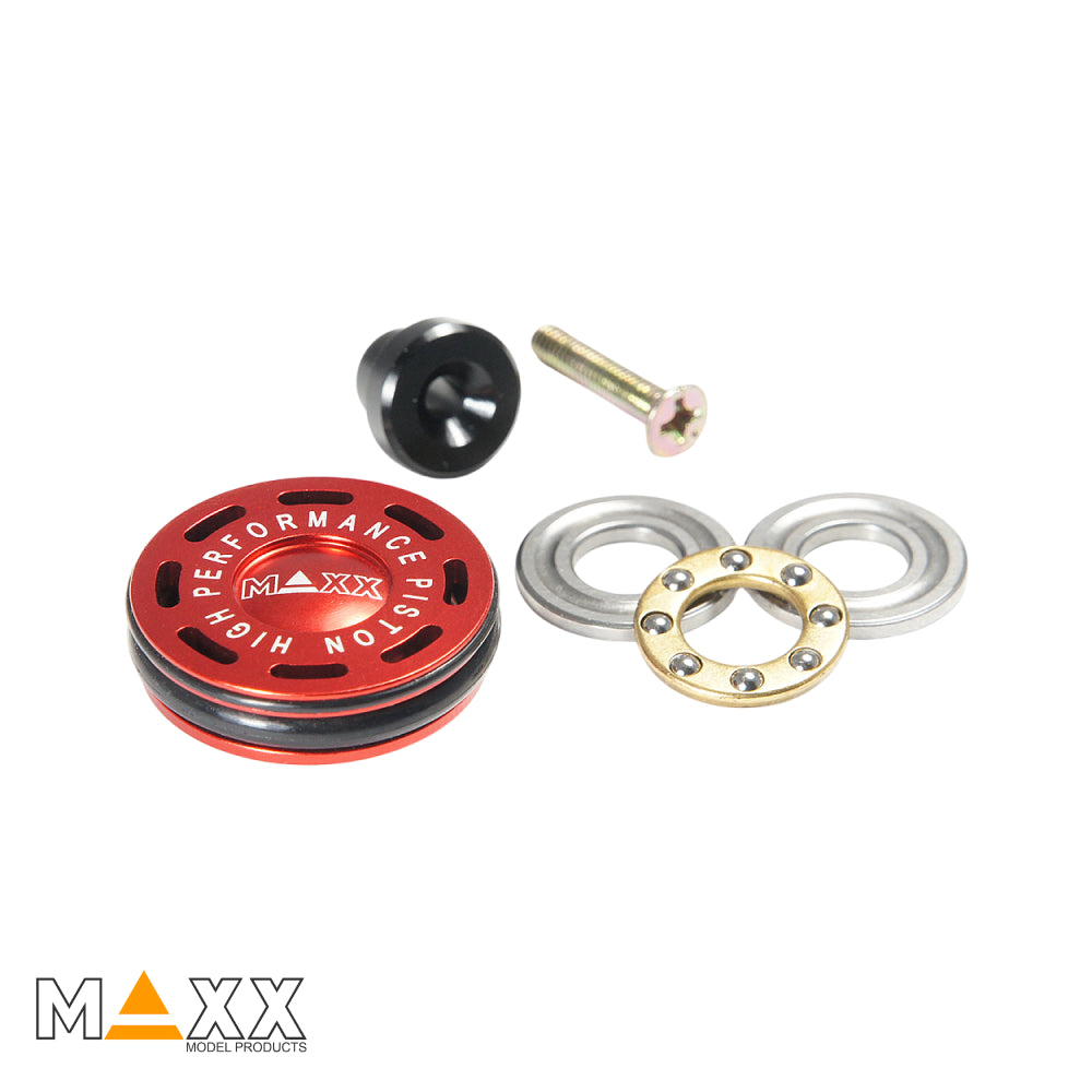 MAXX Model CNC Aluminum Double O-Ring Ball Bearing AEG Piston Head