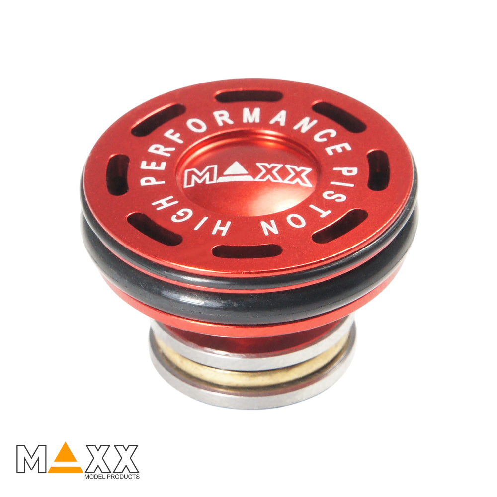 MAXX Model CNC Aluminum Double O-Ring Ball Bearing AEG Piston Head