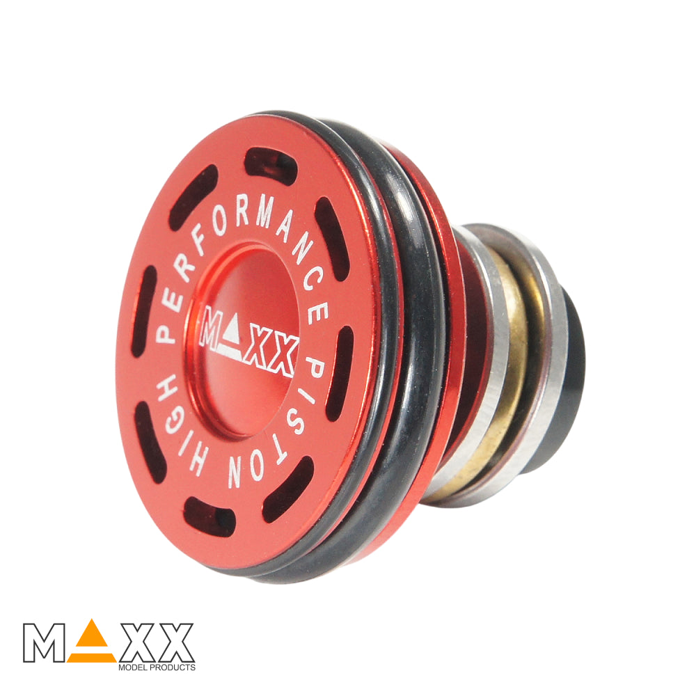 MAXX Model CNC Aluminum Double O-Ring Ball Bearing AEG Piston Head