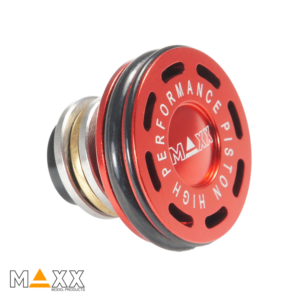 MAXX Model CNC Aluminum Double O-Ring Ball Bearing AEG Piston Head