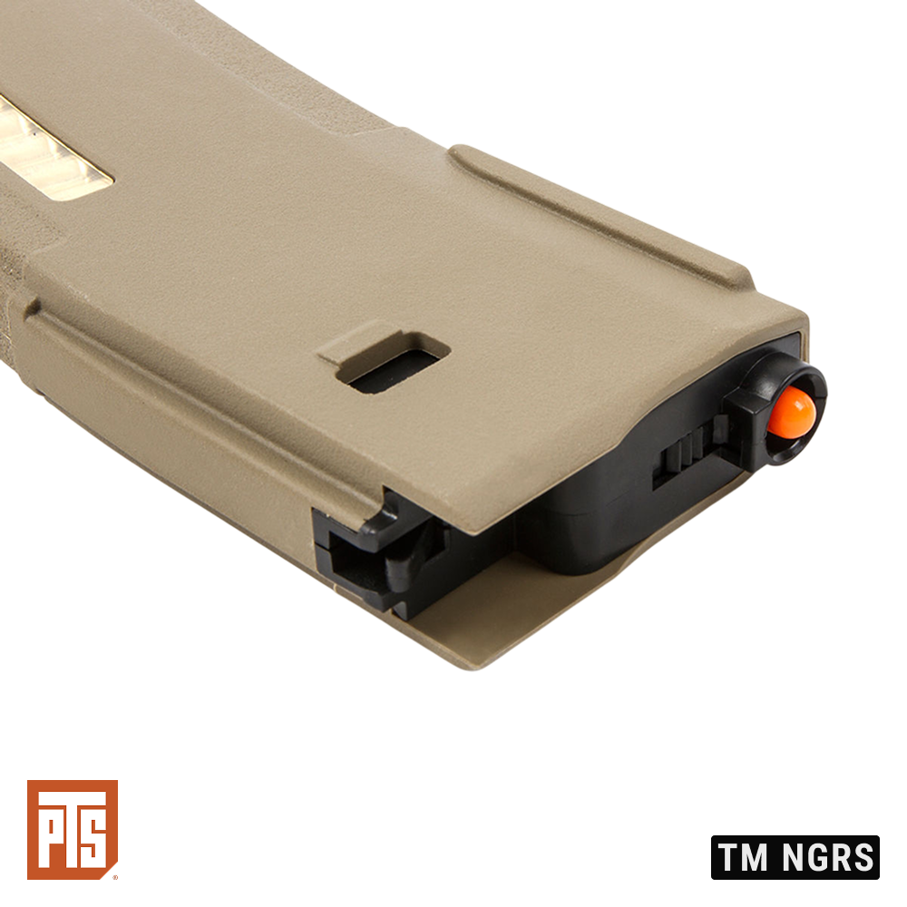 PTS EP Series Enhanced Polymer Magazine (EPM) 30/120rd for Recoil Shock