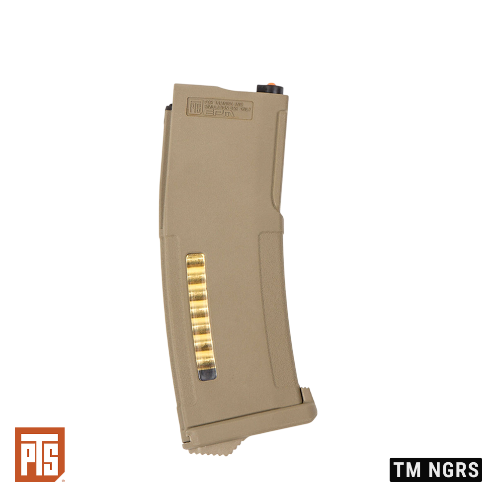 PTS EP Series Enhanced Polymer Magazine (EPM) 30/120rd for Recoil Shock