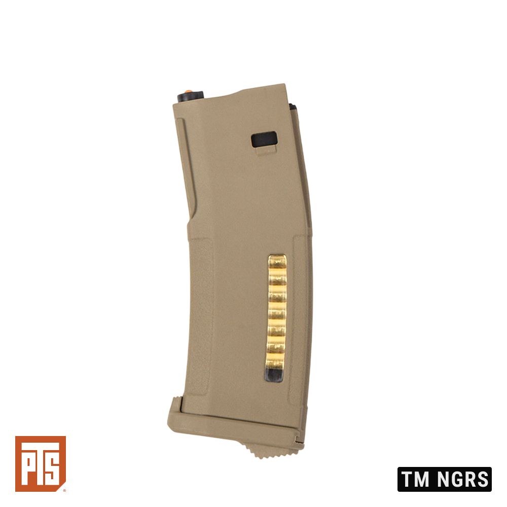 PTS EP Series Enhanced Polymer Magazine (EPM) 30/120rd for Recoil Shock