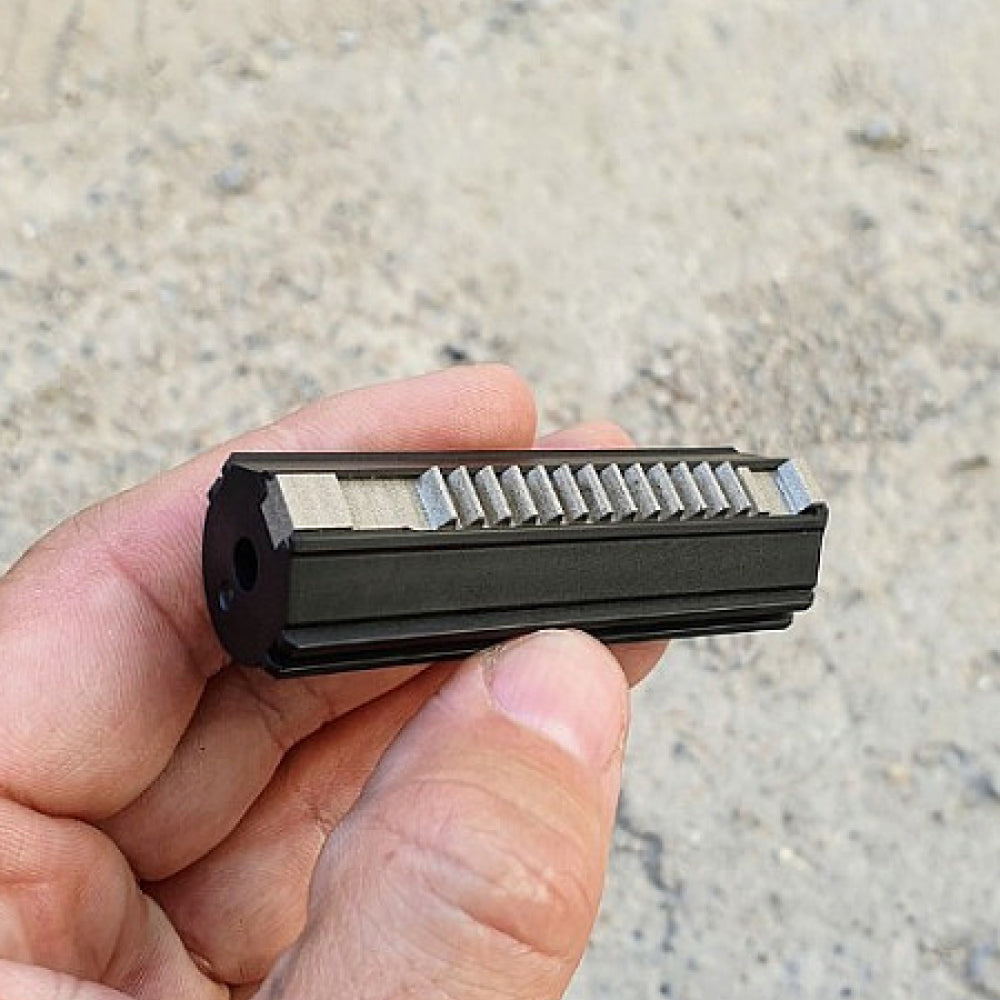 RetroArms CNC Piston with Full Steel Rack – 16 Teeth