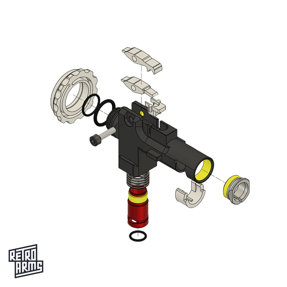 RetroArms CNC Hop Up Chamber AR15 PRO
