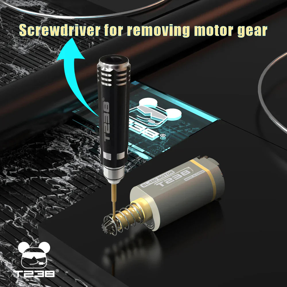 T238 High-Speed Brushless Motor for Airsoft AEG