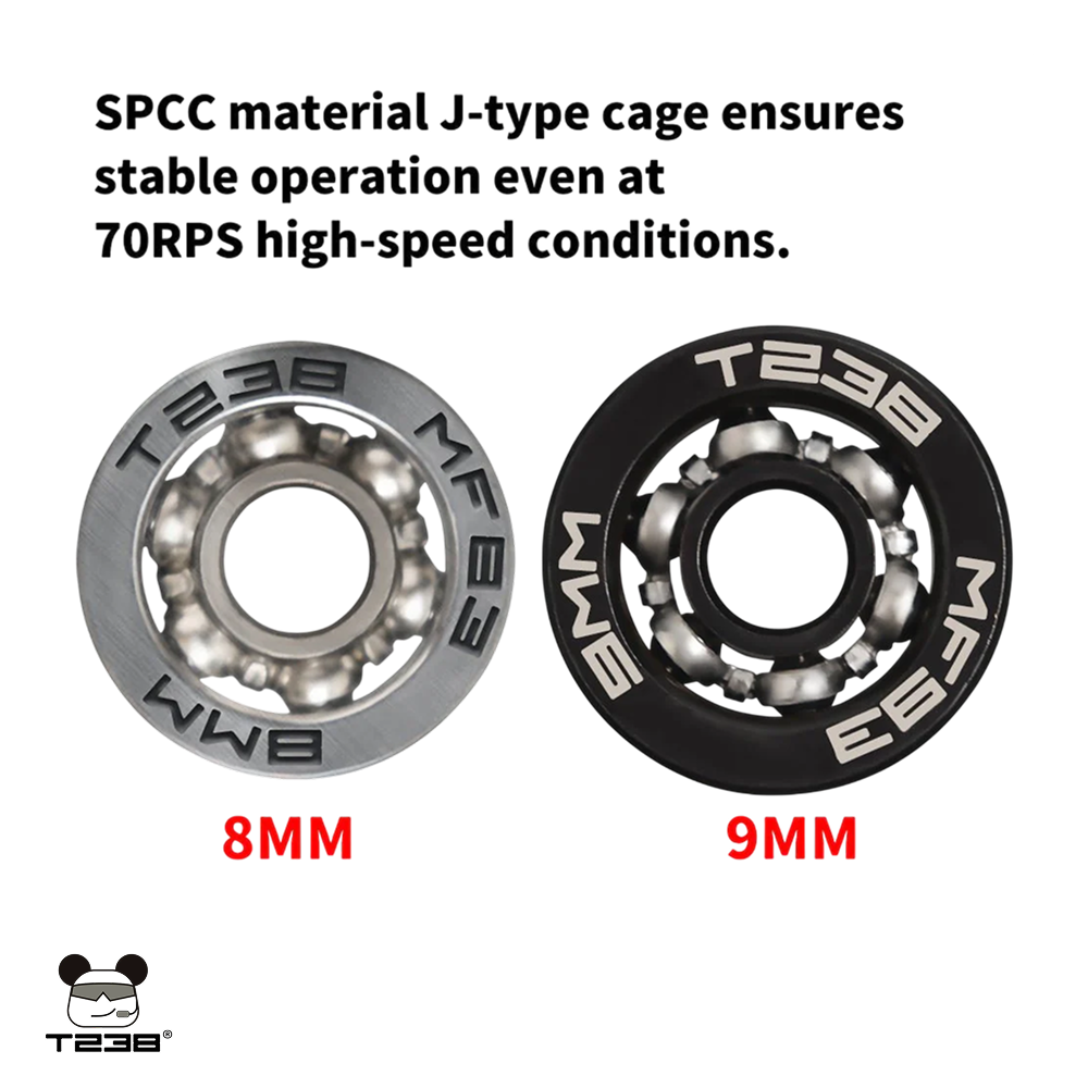 T238 J-Caged Deep Groove Ball Bearing