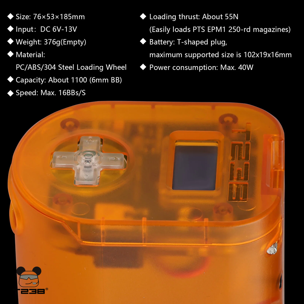 T238 Electric Speed Loader – Lite Edition